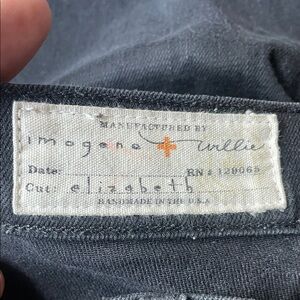 Imogene + Willie Elizabeth Charcoal Jeans